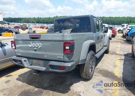 2021 Jeep Gladiator Overland 4X4 from USA, damaged, VIN 1C6HJTFG0ML544404